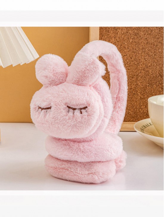 Sleeping Bunny Plush Earmuff